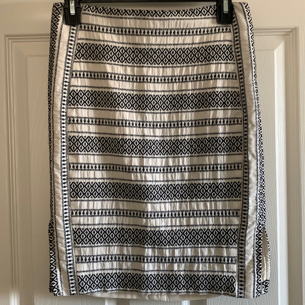 Loft Patterned Skirt